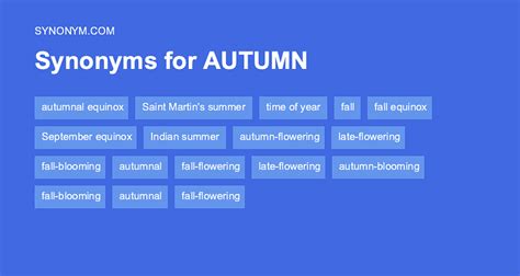 synonym for autumn|other names for autumn.